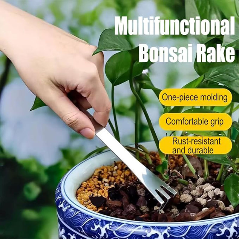 ステンレス鋼製根かきくわし 手持ち式盆栽用防錆かきくわし 回 - Bonsai Gardenia のレビューと価格