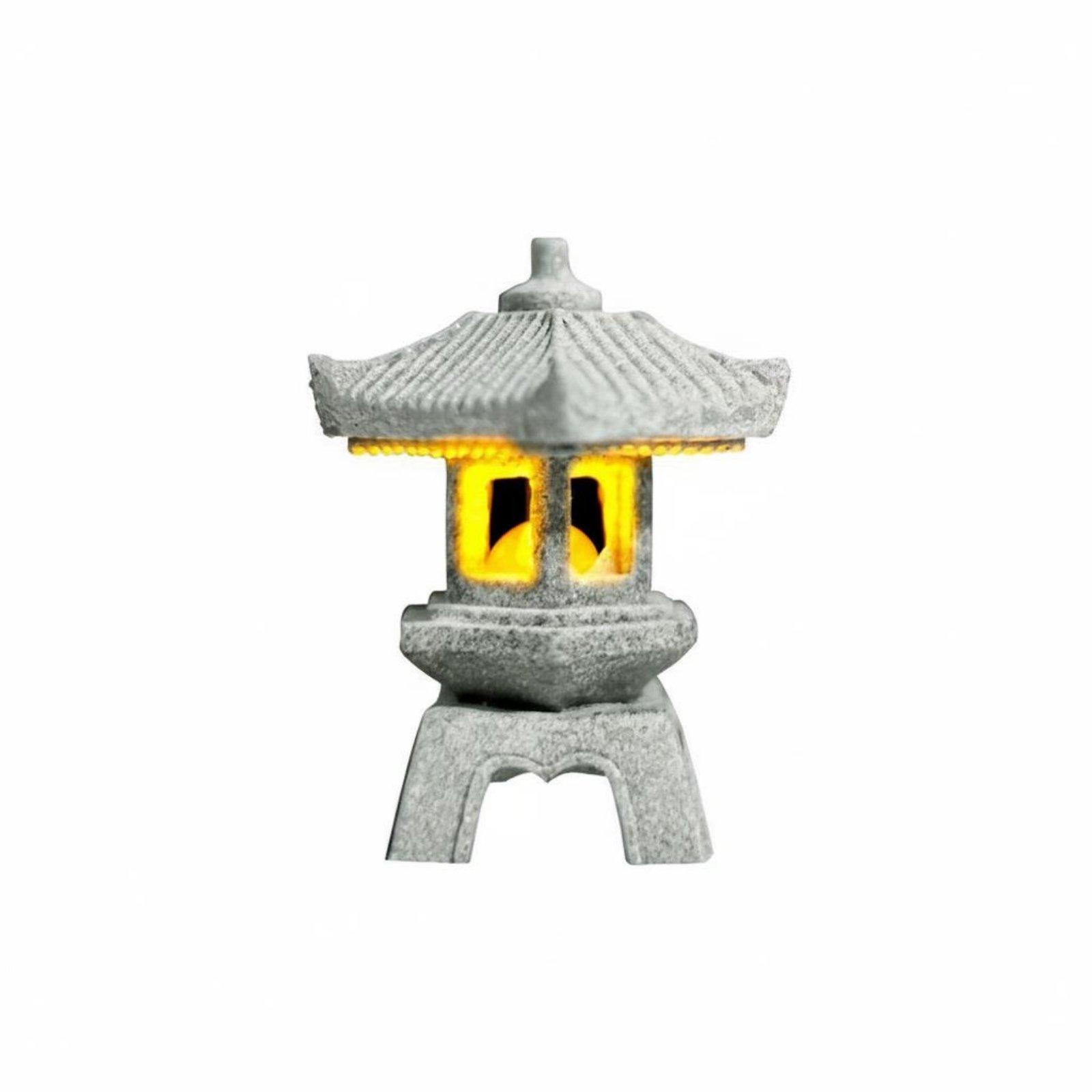 造園用ランタン 日本の石灯籠 ミニチュア禅庭装飾品 盆栽水槽 - Bonsai Garden Dc のレビューと価格