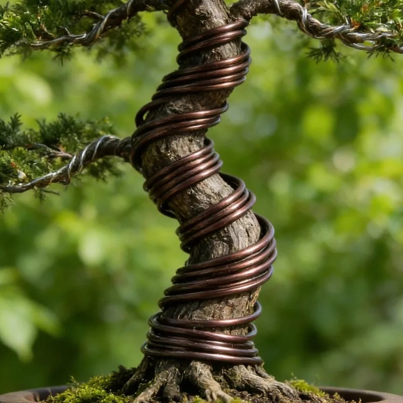 5 メートル盆栽トレーニングワイヤーセット庭の植物サポート用 - Bonsai Garden Design のレビューと価格
