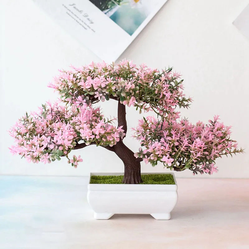 人工植物盆栽偽植物花鉢植え装飾品テーブルホームホテルの部屋の - Bonsai Gardenia のレビューと価格